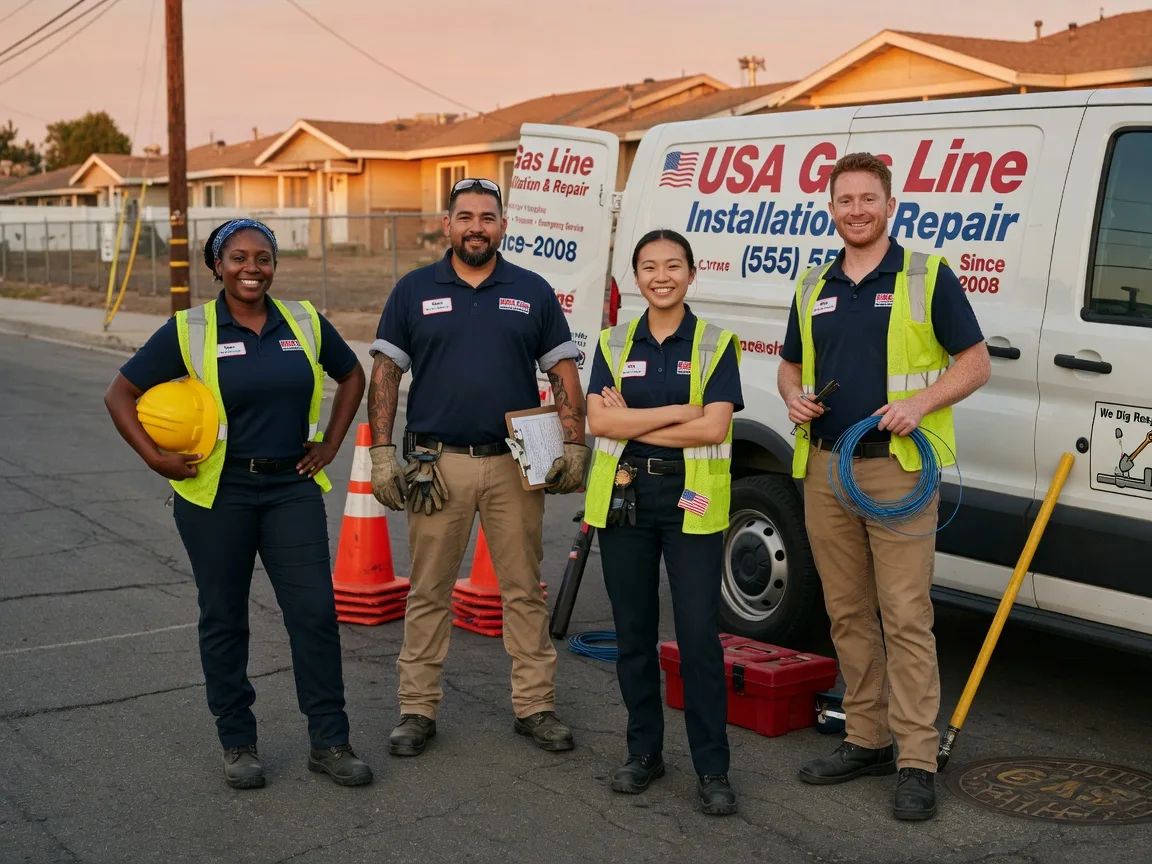 Gas Line Installation company in Clear, AK